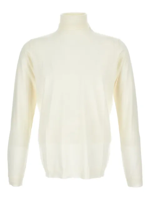 GOES BOTANICAL turtleneck ribbed sweater
