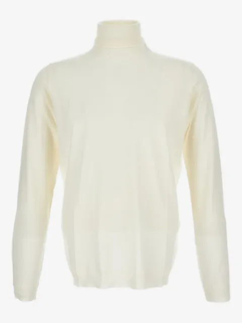 GOES BOTANICAL turtleneck ribbed sweater