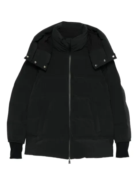 Herno chamarra con cierre y capucha