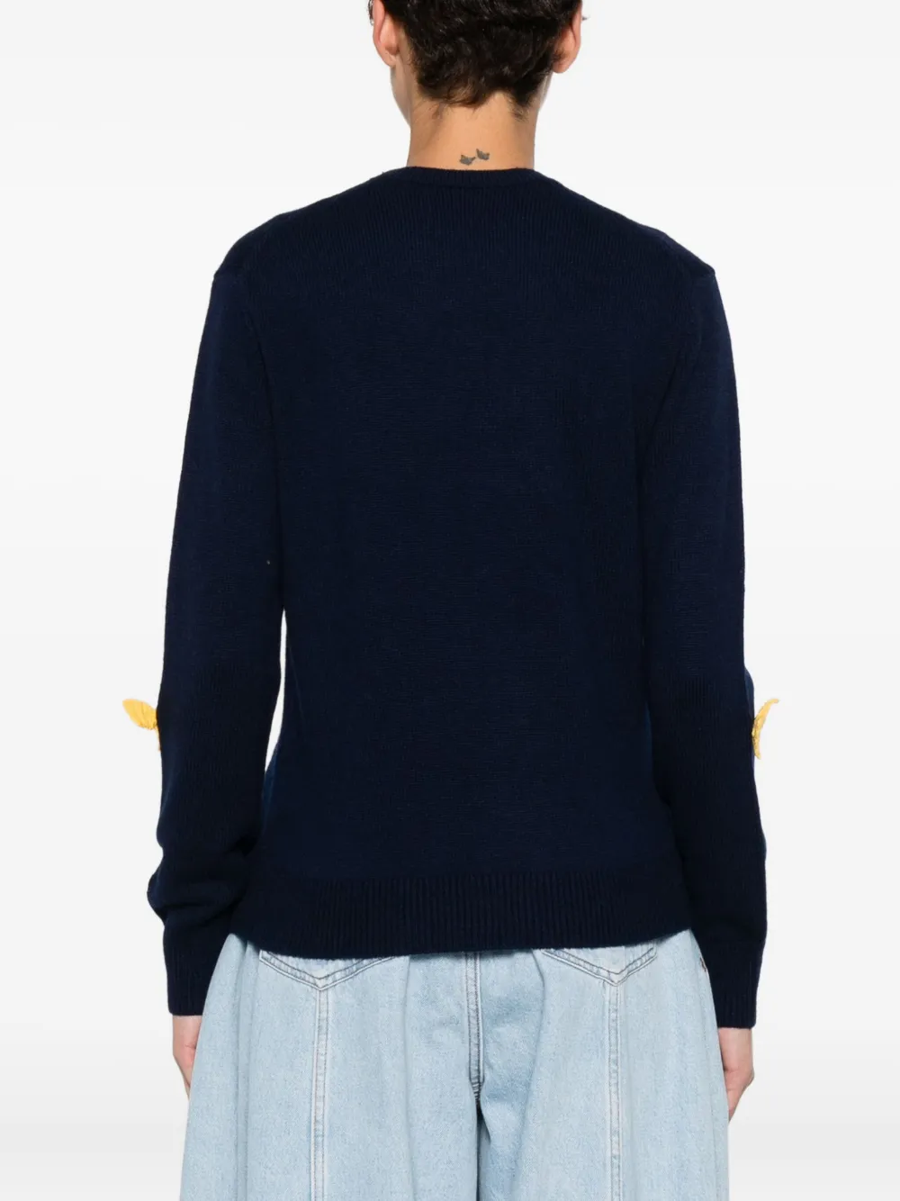 Mc2 Saint Barth Long-sleeve Sweater In Blue