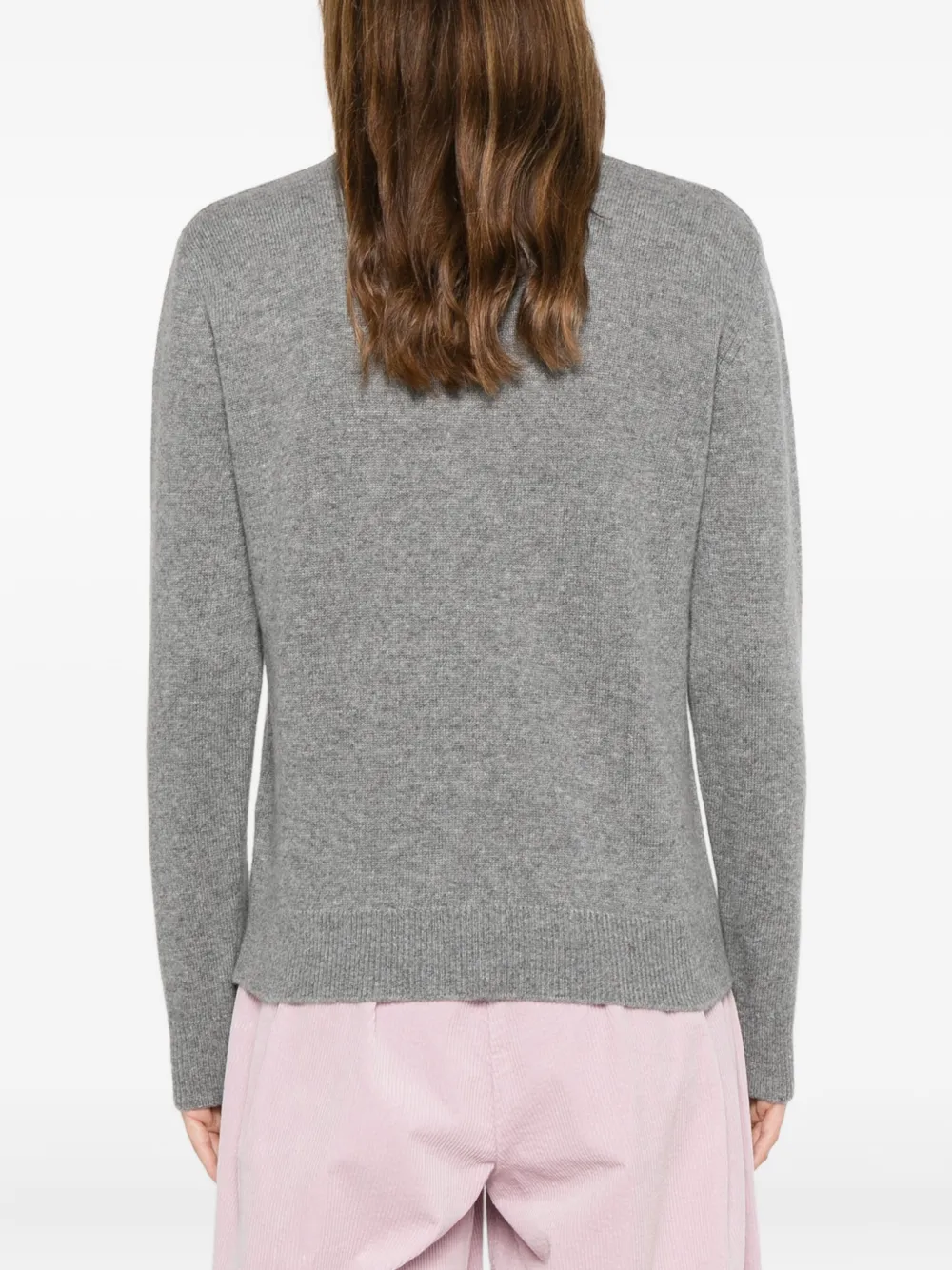 Mc2 Saint Barth Long-sleeve Sweater In Gray