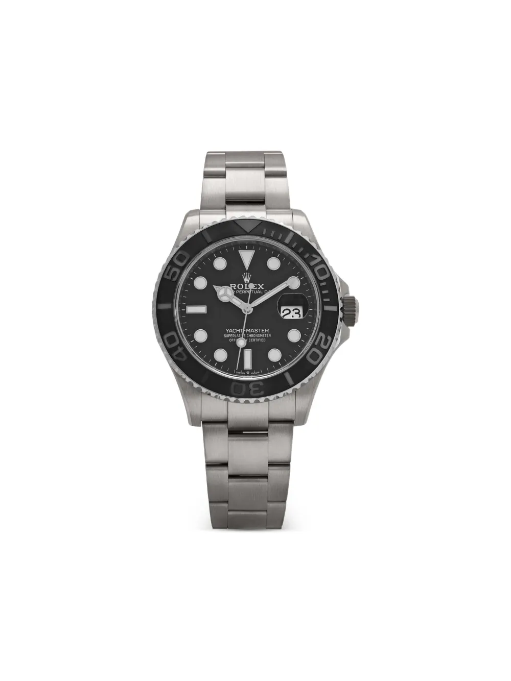 Rolex 2024 unworn Yacht-Master titanium 42mm | Black | Image 1