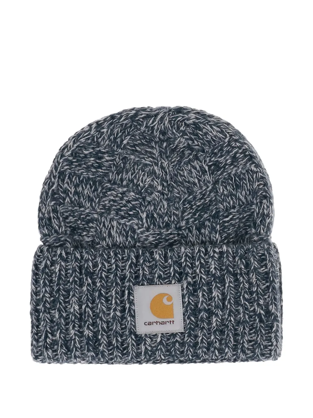 Carhartt WIP logo-patch beanie | Blue | Image 1
