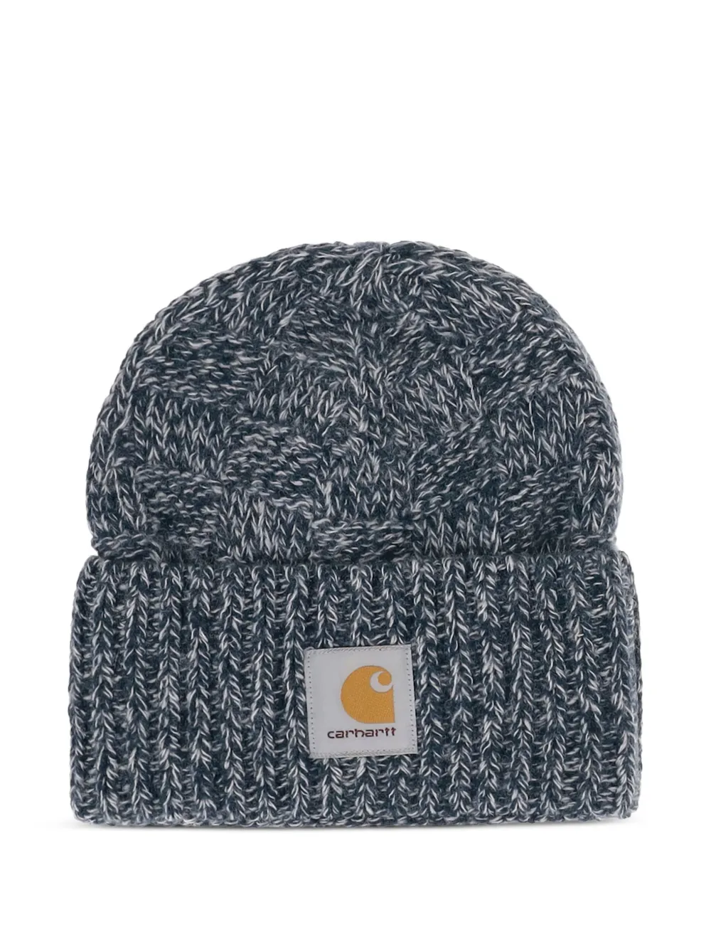 Carhartt WIP logo-patch beanie | Blue | Image 1