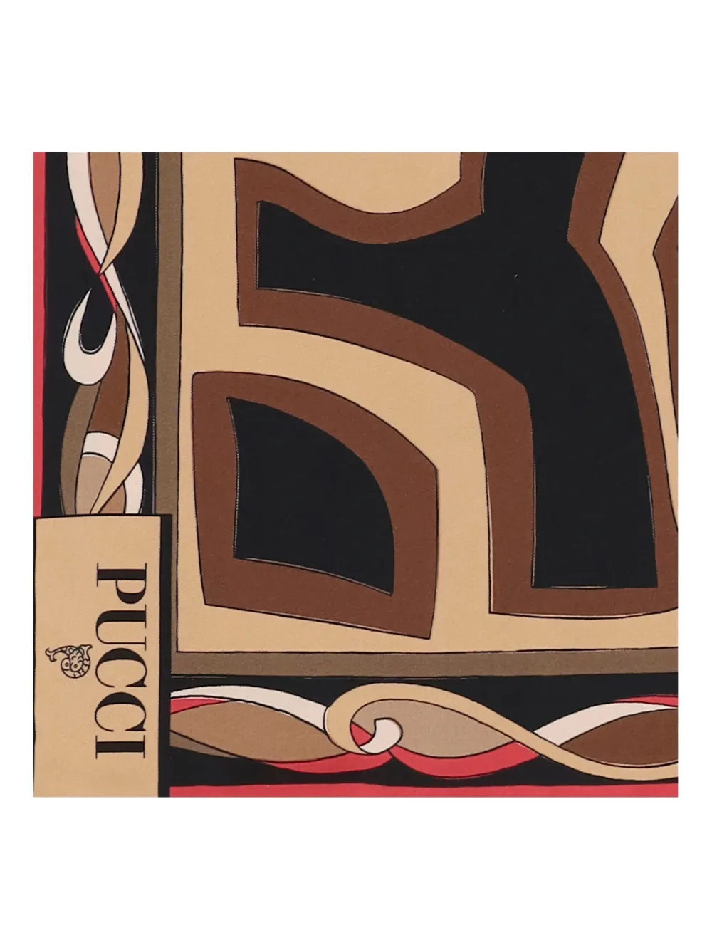 PUCCI Zijden sjaal - Goud