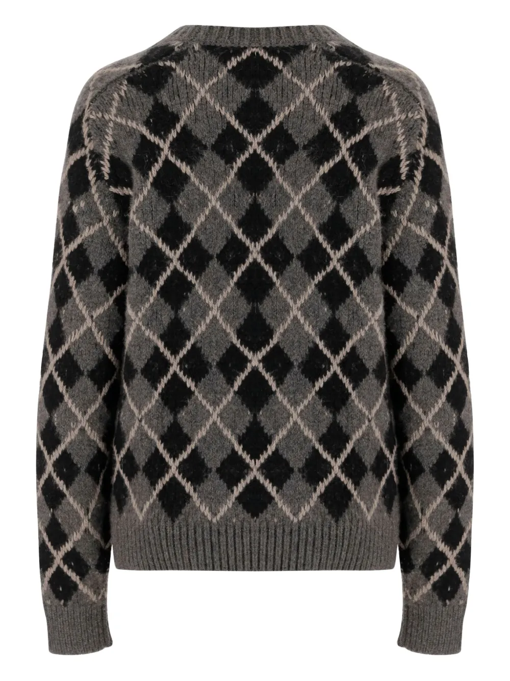 Khaite Geometric-pattern Sweater In Multi