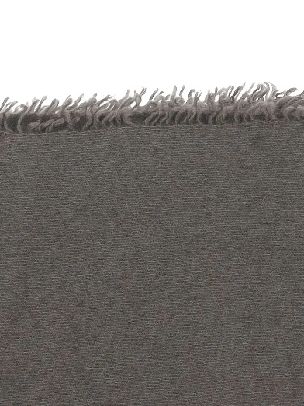 Faliero Sarti Sjaal met franje Grijs