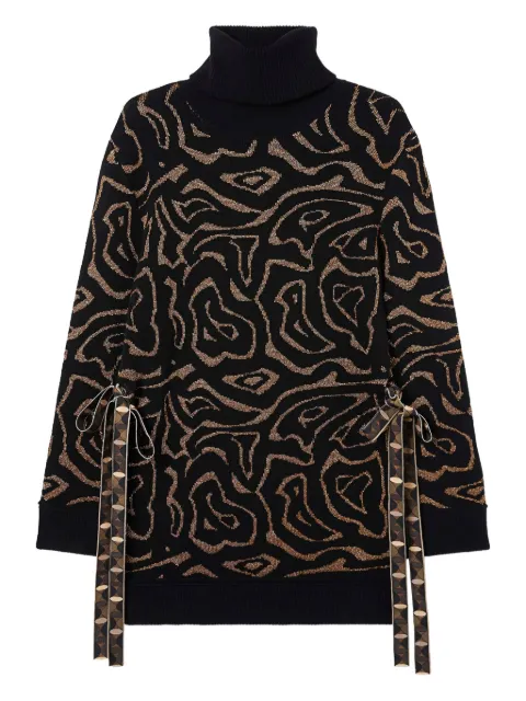 PUCCI patterned tie-side sweater