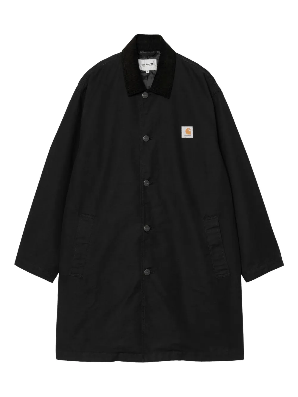 Carhartt WIP corduroy-collar jacket | negro | Image 1