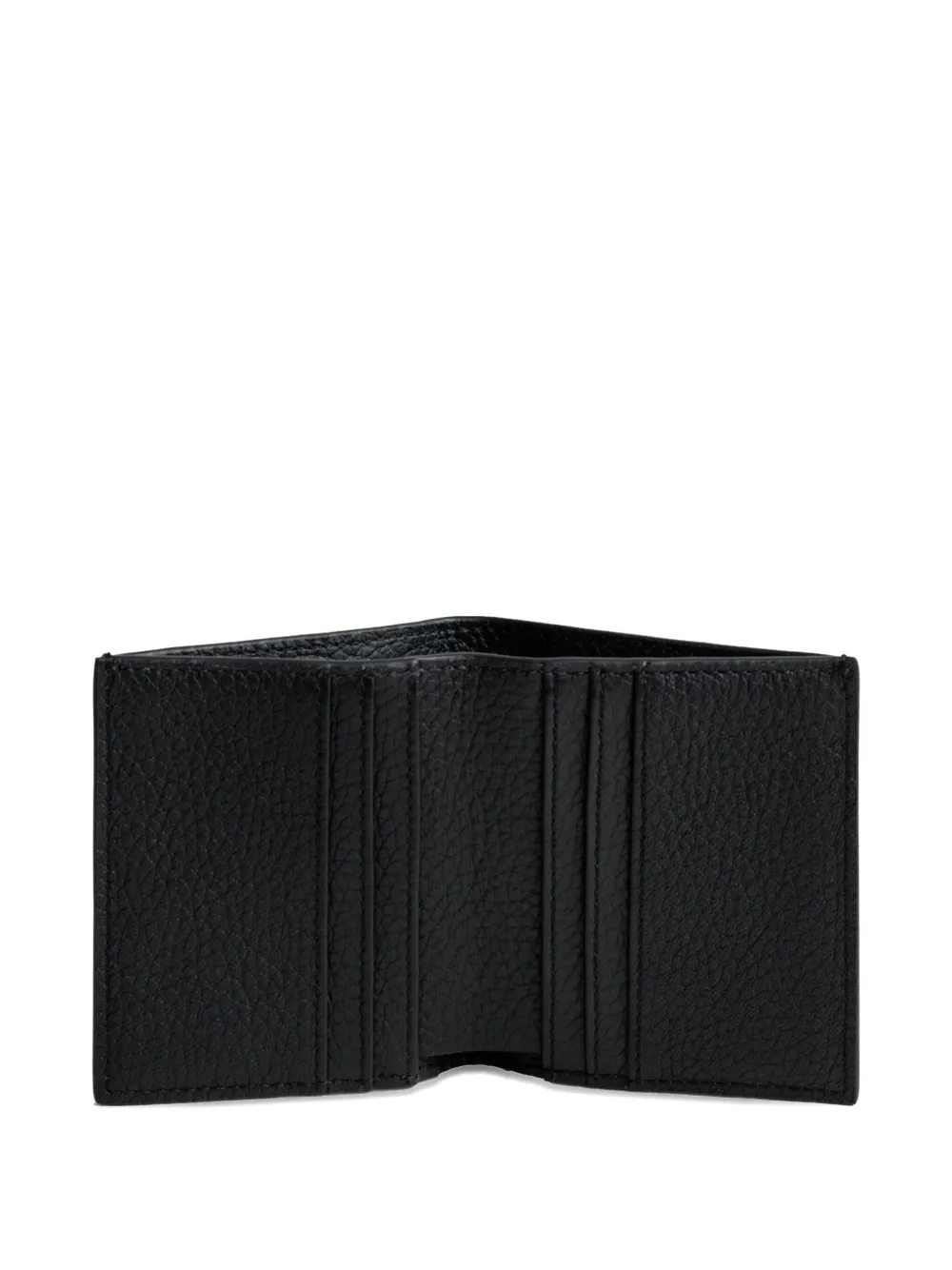 Yu Mei Leather Wallet In Black