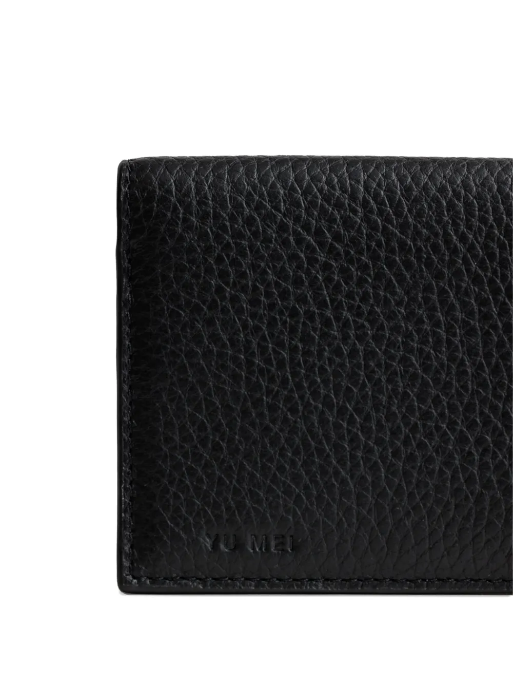 Yu Mei Leather Wallet In Black