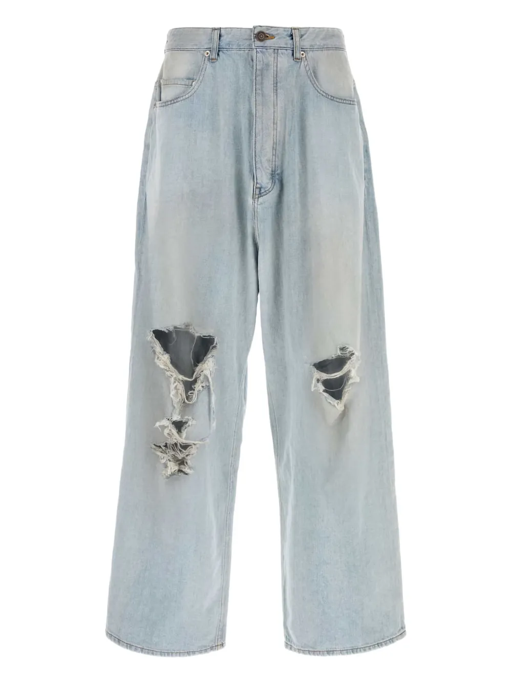 Balenciaga ripped trousers | Blue | Image 1
