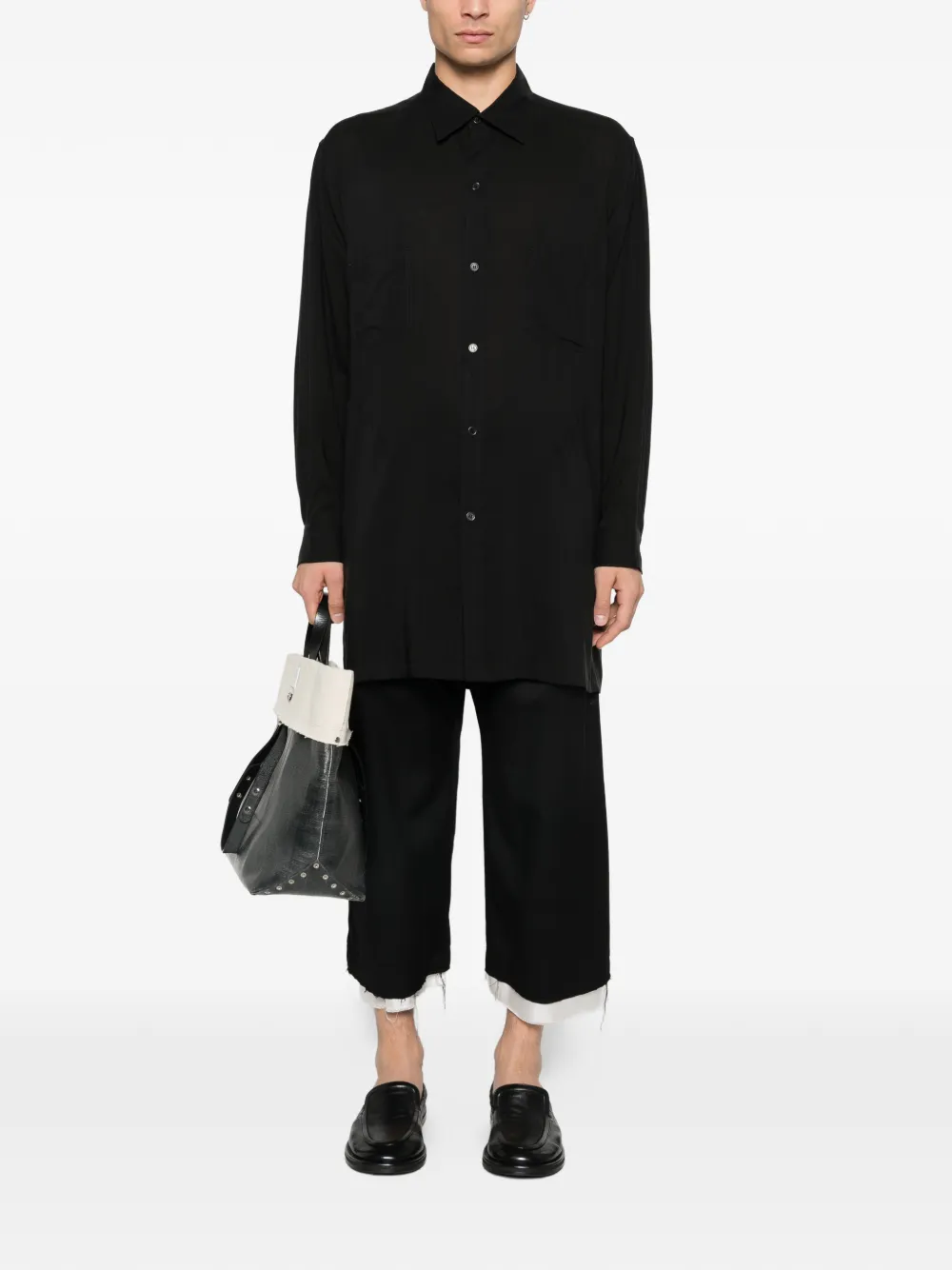 Yohji Yamamoto shirt - Zwart