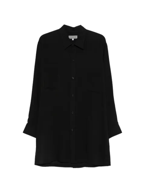 Yohji Yamamoto camisa manga larga