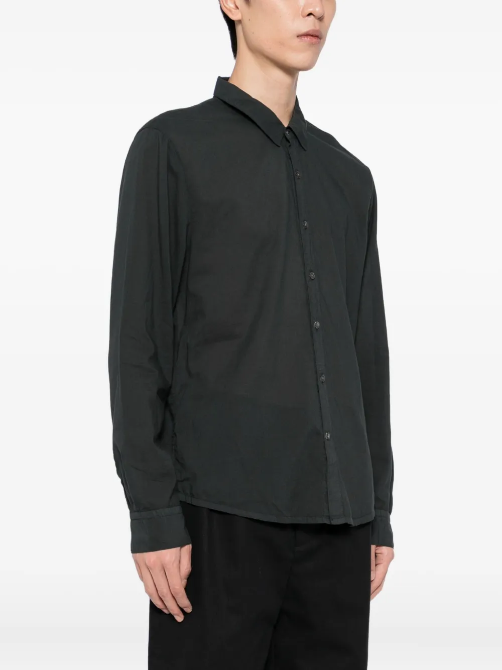 James Perse Standard Shirt In Green