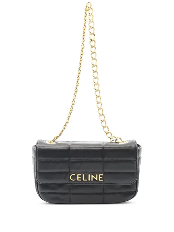 CELINEサッチェルバッグ Celine Pre-Owned 2021-2025 ミニ トリオンフ コーテッド