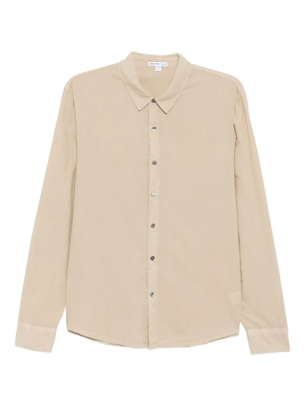James Perse Standard Shirt In Neutral