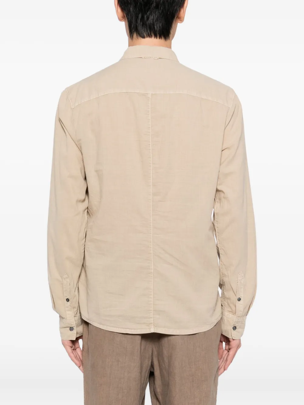 James Perse Standard Shirt In Neutral