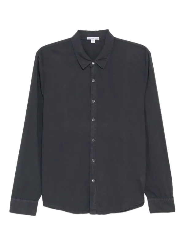 James Perse スタンダードシャツ | グレー | FARFETCH JP