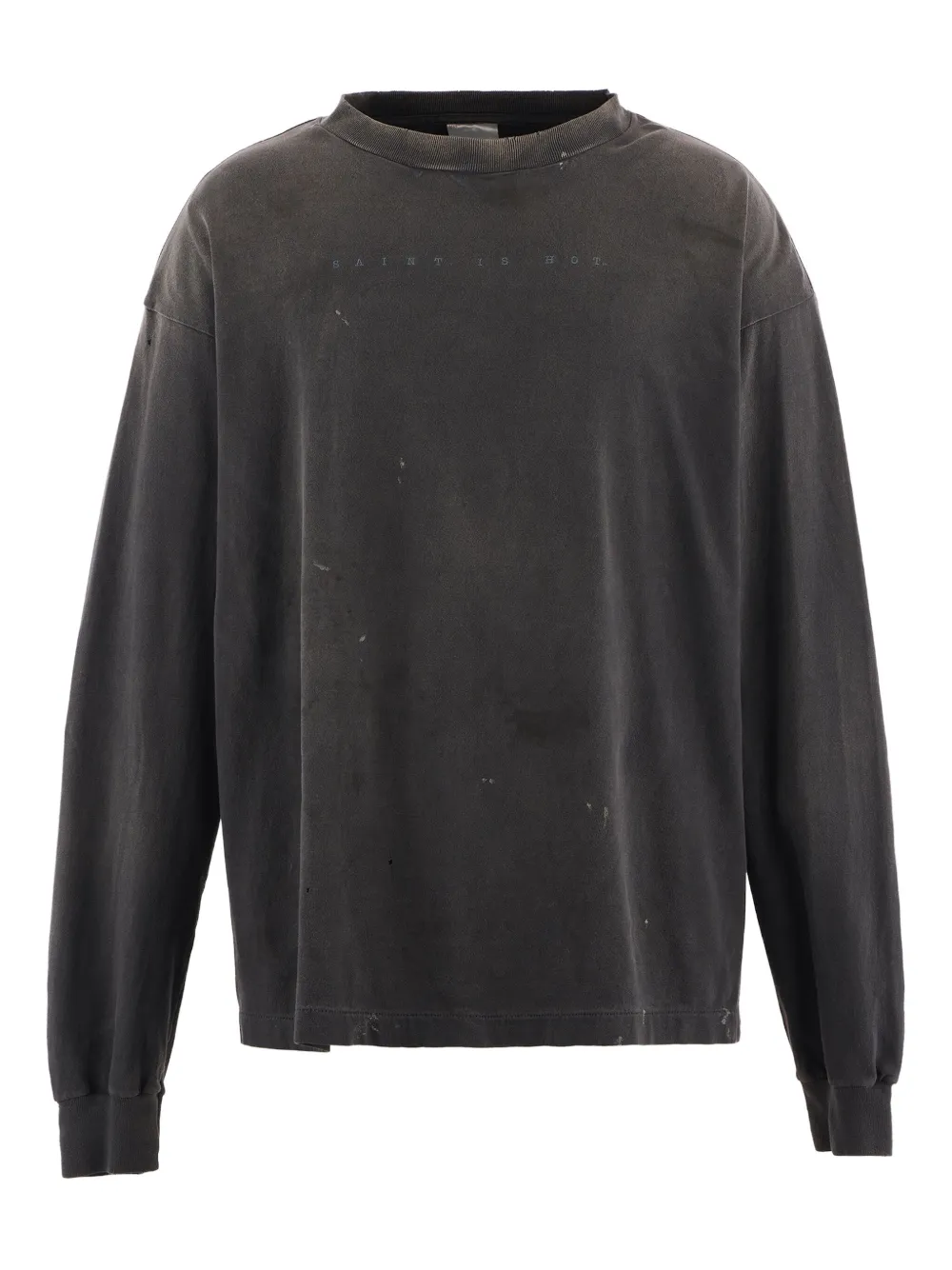 SAINT MXXXXXX T-shirt a maniche lunghe - Nero