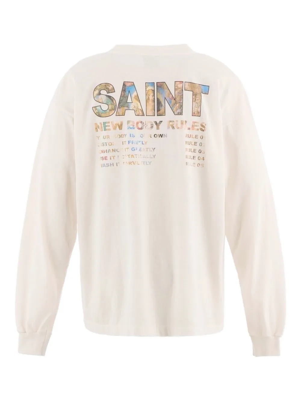 SAINT MXXXXXX T-shirt met lange mouwen - Wit