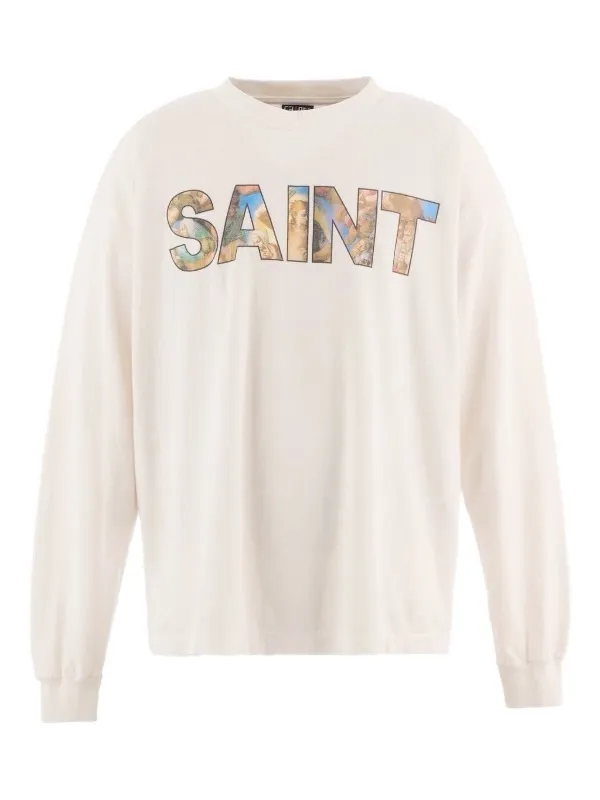 SAINT Mxxxxxx ロングスリーブTシャツ ホワイト SAINT MXXXXXX ロングTシャツ | ホワイト | FARFETCH JP