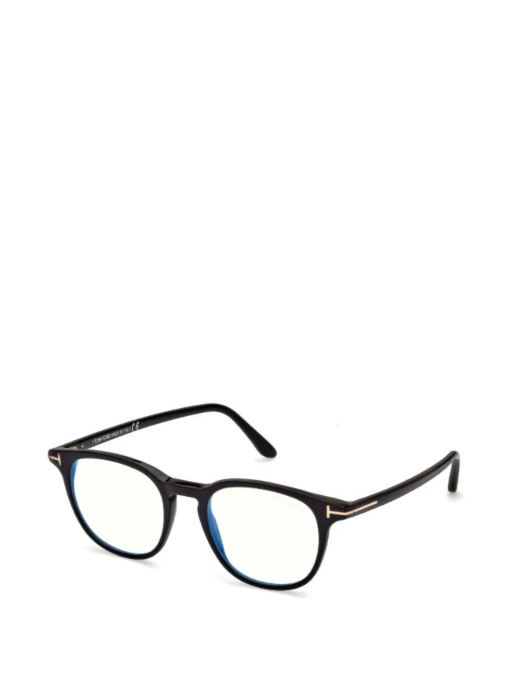 TOM FORD Eyewear Occhiali tondi - Nero