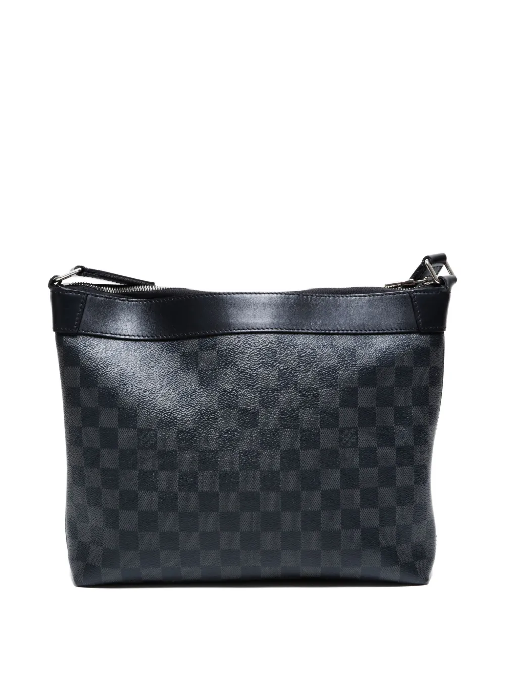 Pre-owned Louis Vuitton Damier Mick Pm Nm Shoulder Bag In Black