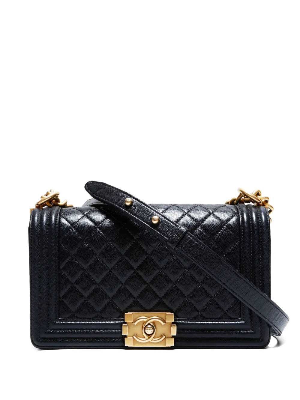 CHANEL Pre-Owned 2018 ボーイ ショルダーバッグ - ブラック