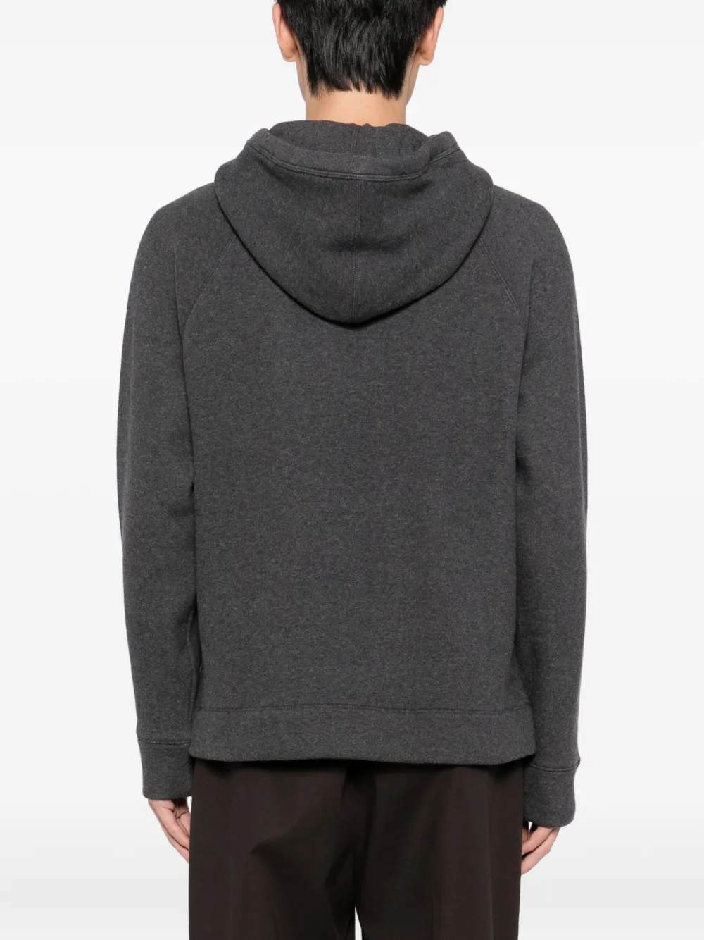 James Perse Cozy Hoodie In Gray