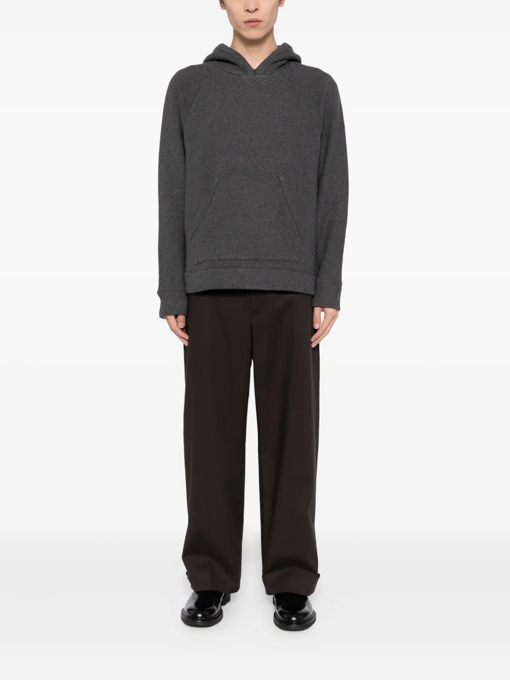 James Perse Cozy Hoodie In Gray