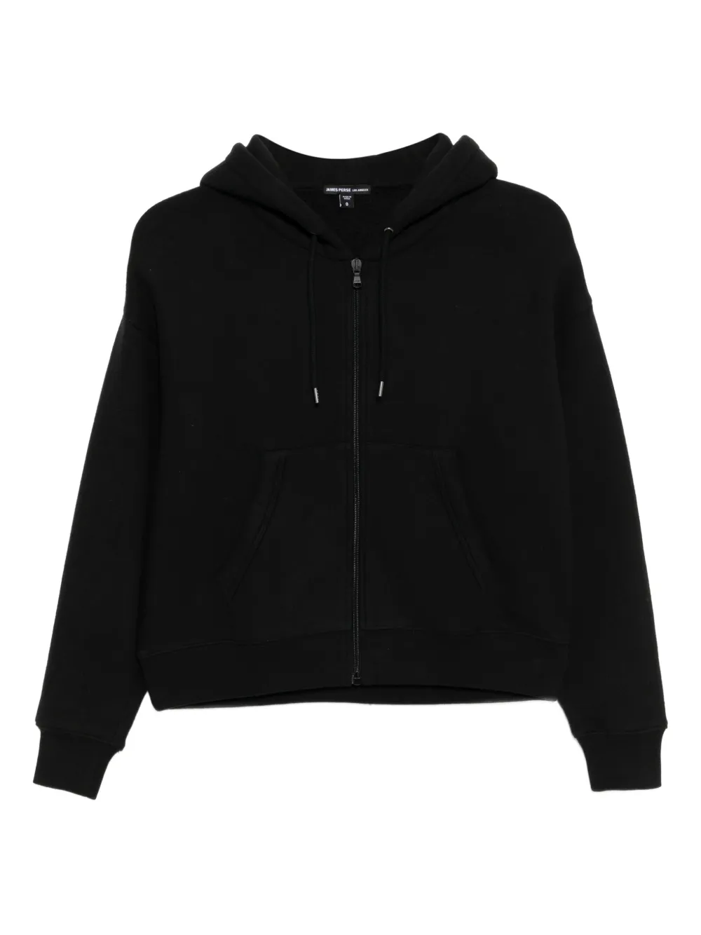 James Perse Felpa con zip Cosy - Nero