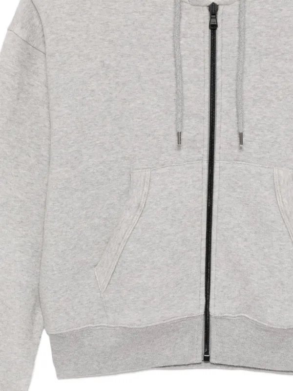 James Perse Cozy Fleece Zip Hoodie | Blue | FARFETCH