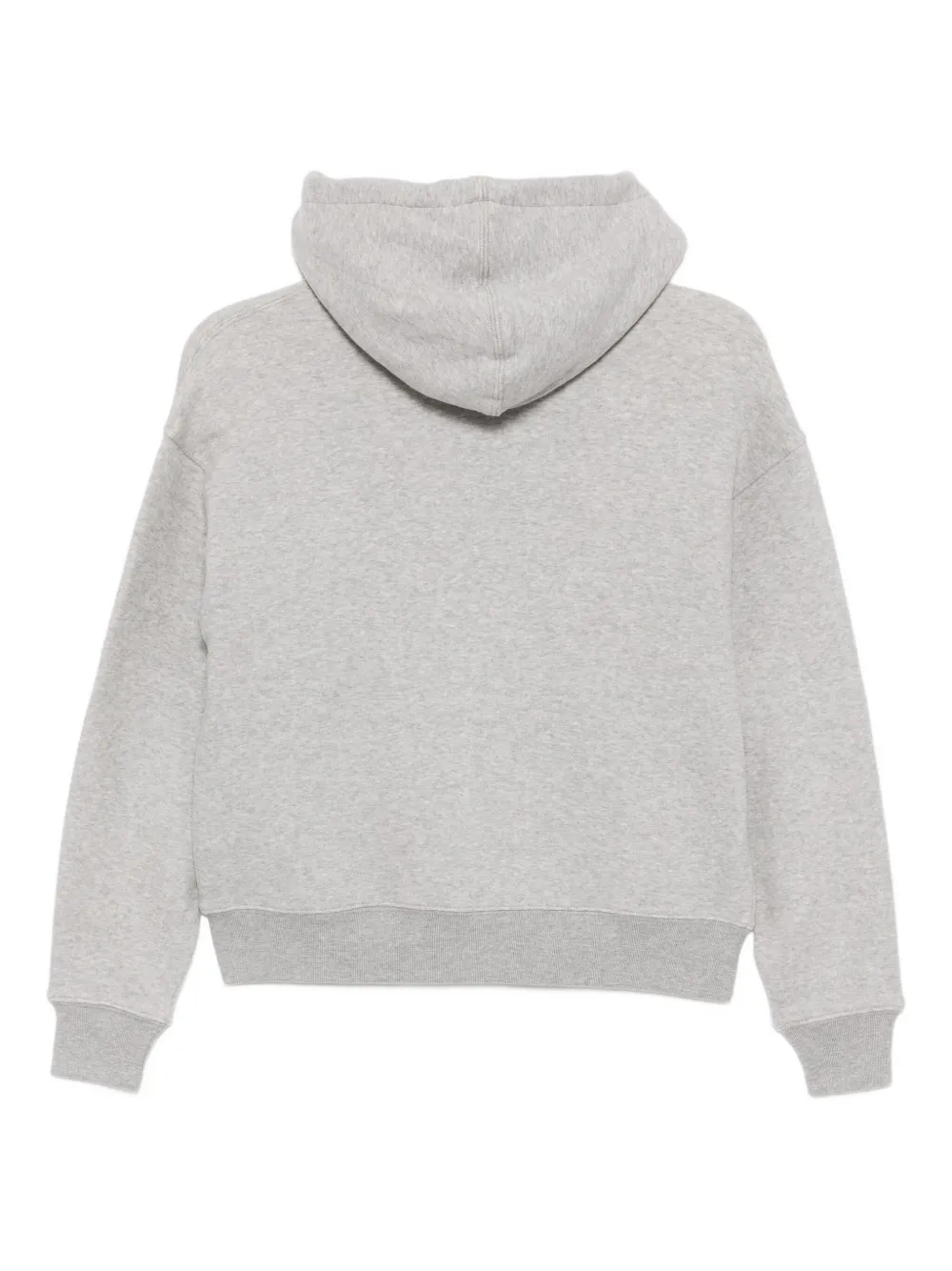 James Perse Cosy fleece hoodie met rits - Blauw