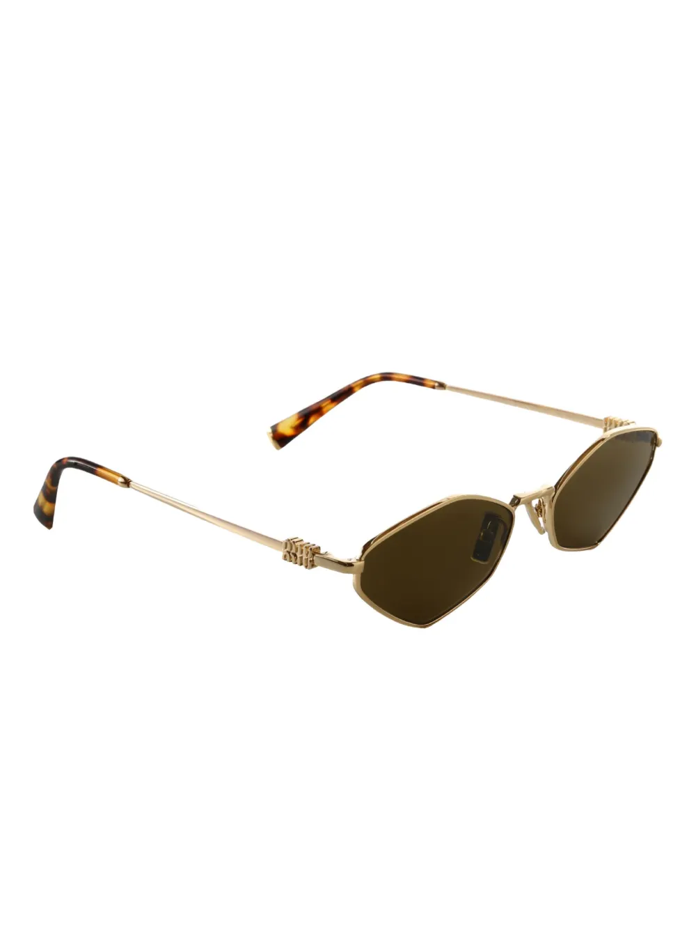 Miu Miu Eyewear geometric-frame sunglasses | Image 2