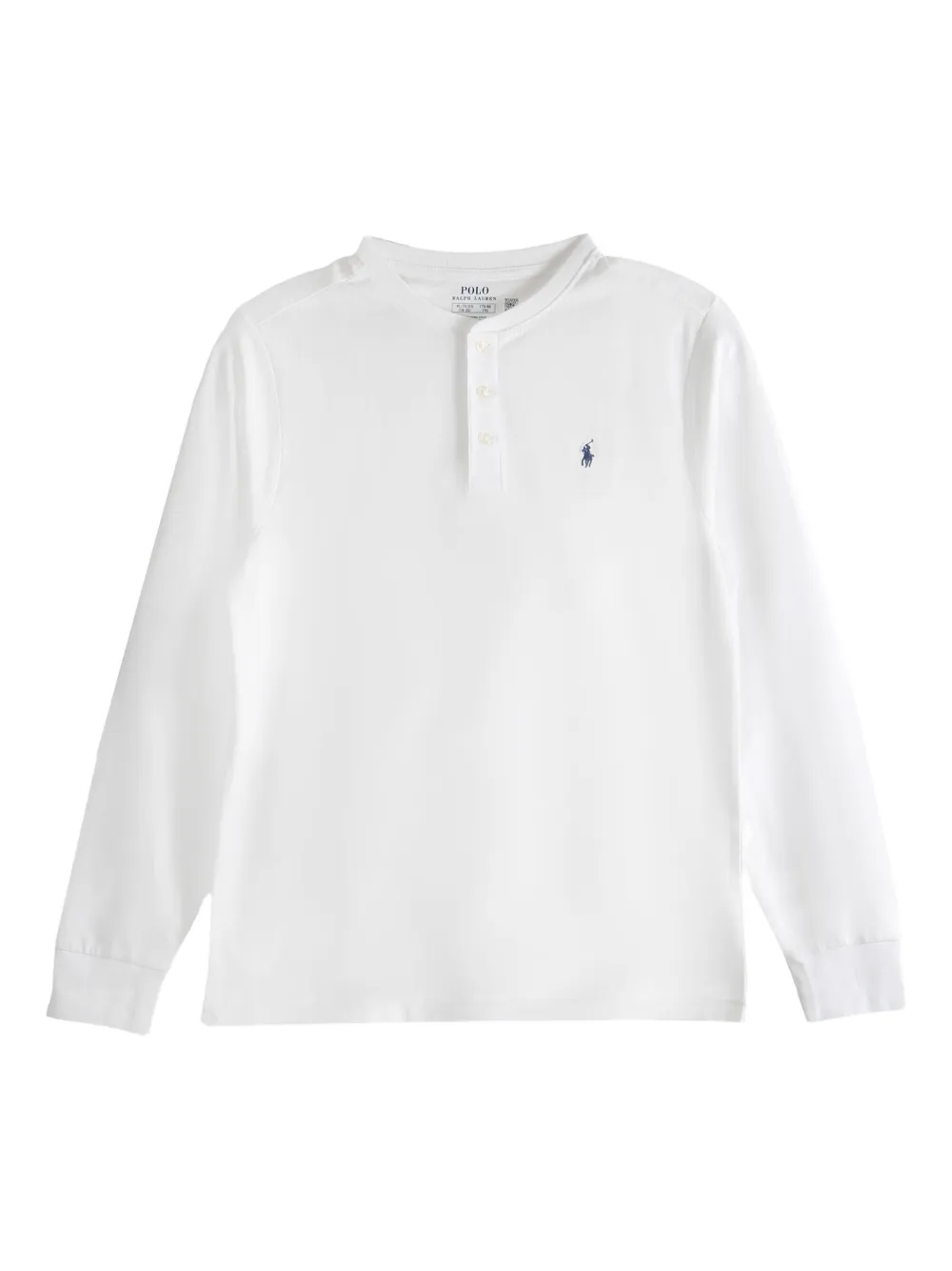 POLO RALPH LAUREN KIDS Polo Pony long-sleeved T-shirt - Bianco