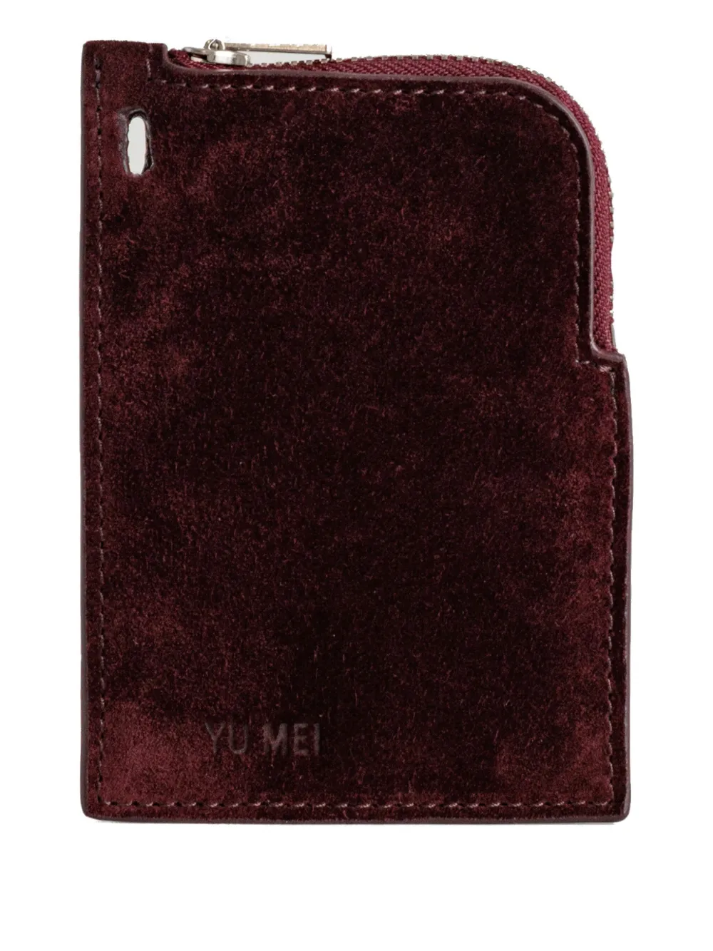 Yu Mei Greta zip clutch bag - Rood