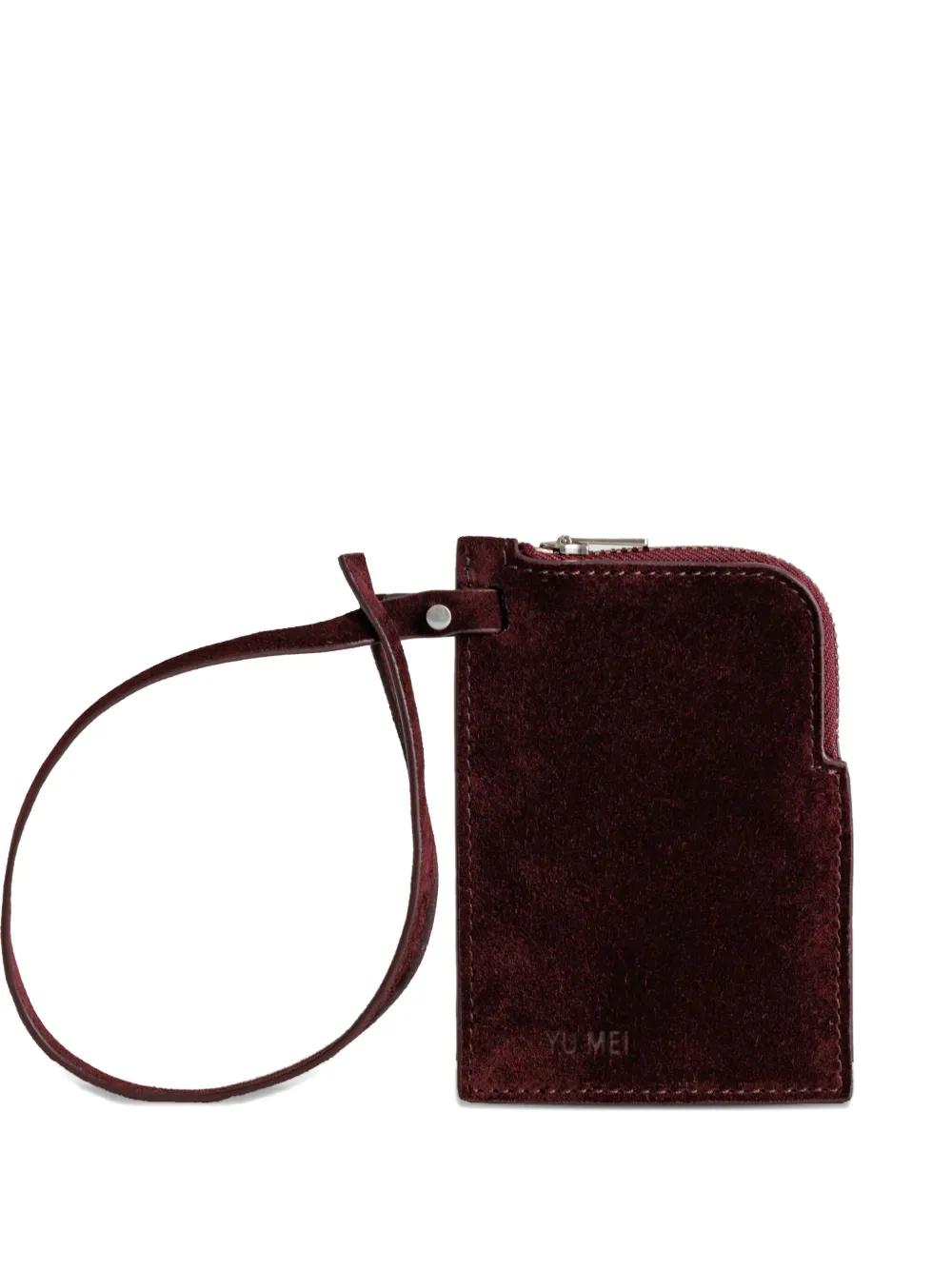 Yu Mei Greta zip clutch bag | Red | Image 1