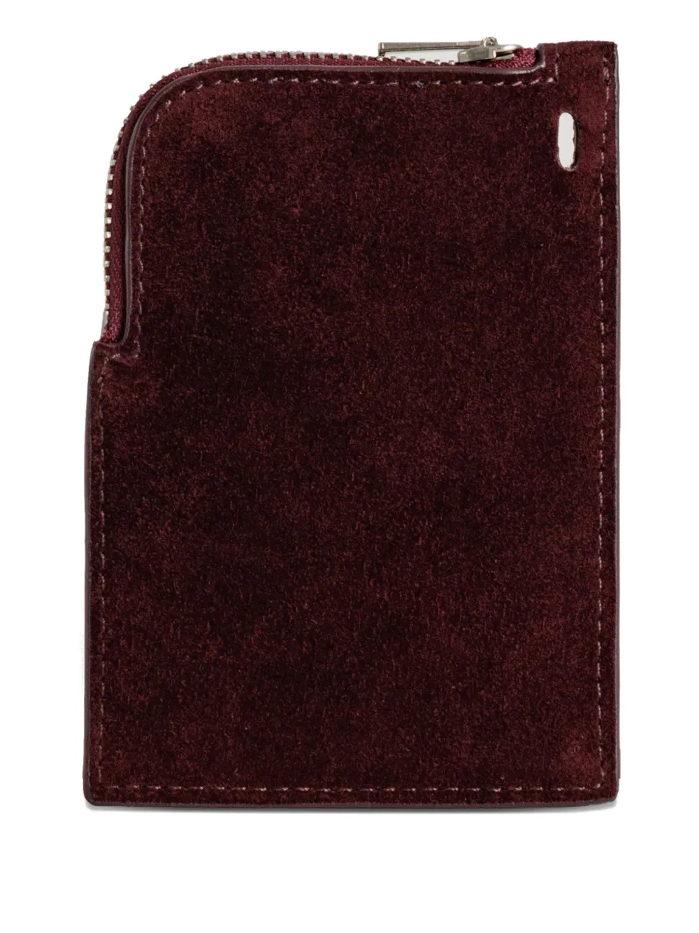 Yu Mei Greta Zip Clutch Bag In Red