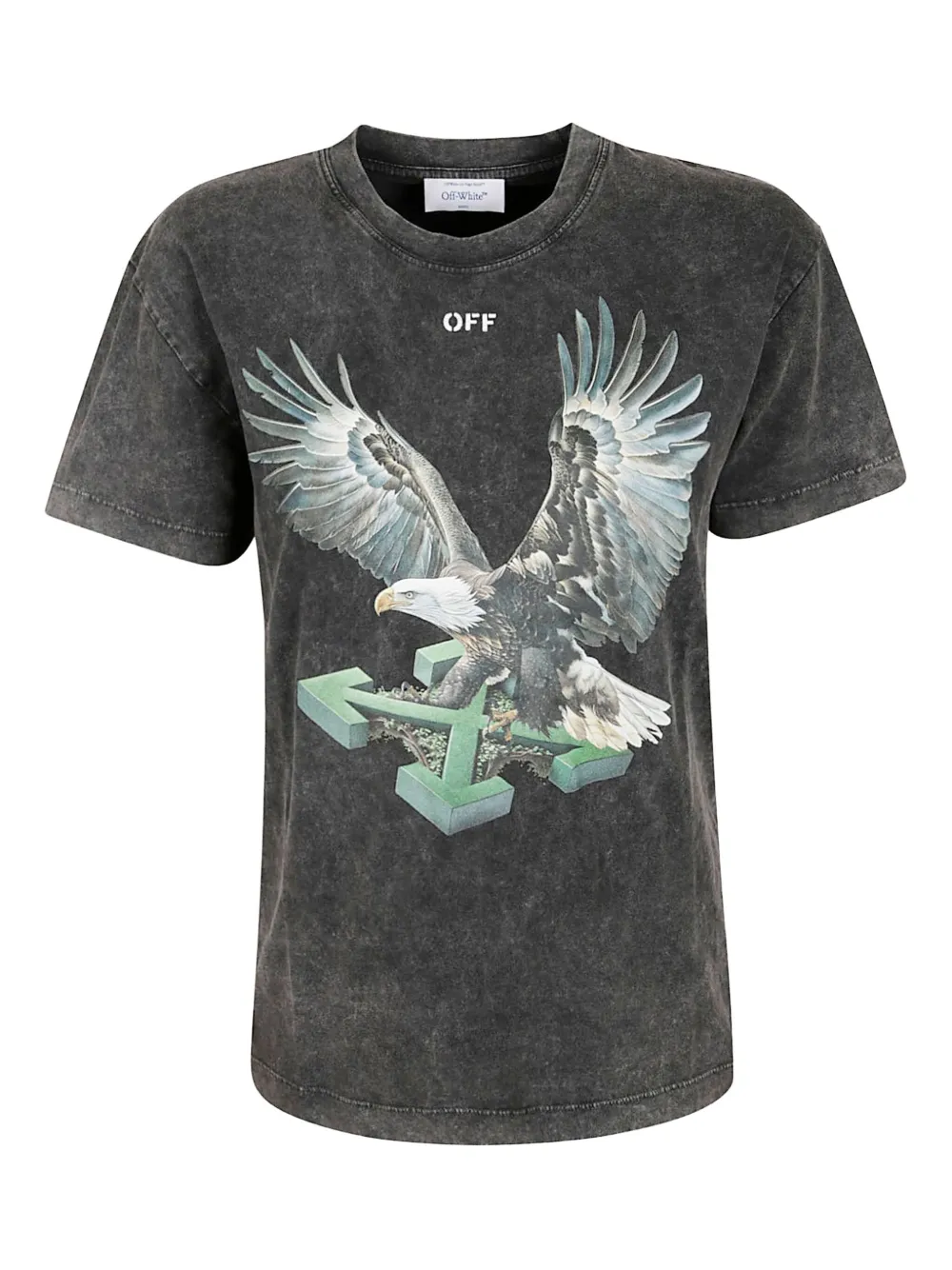 Off-White Eagle Arrow Tシャツ - グレー Off-White Eagle Arrow Tシャツ - グレー