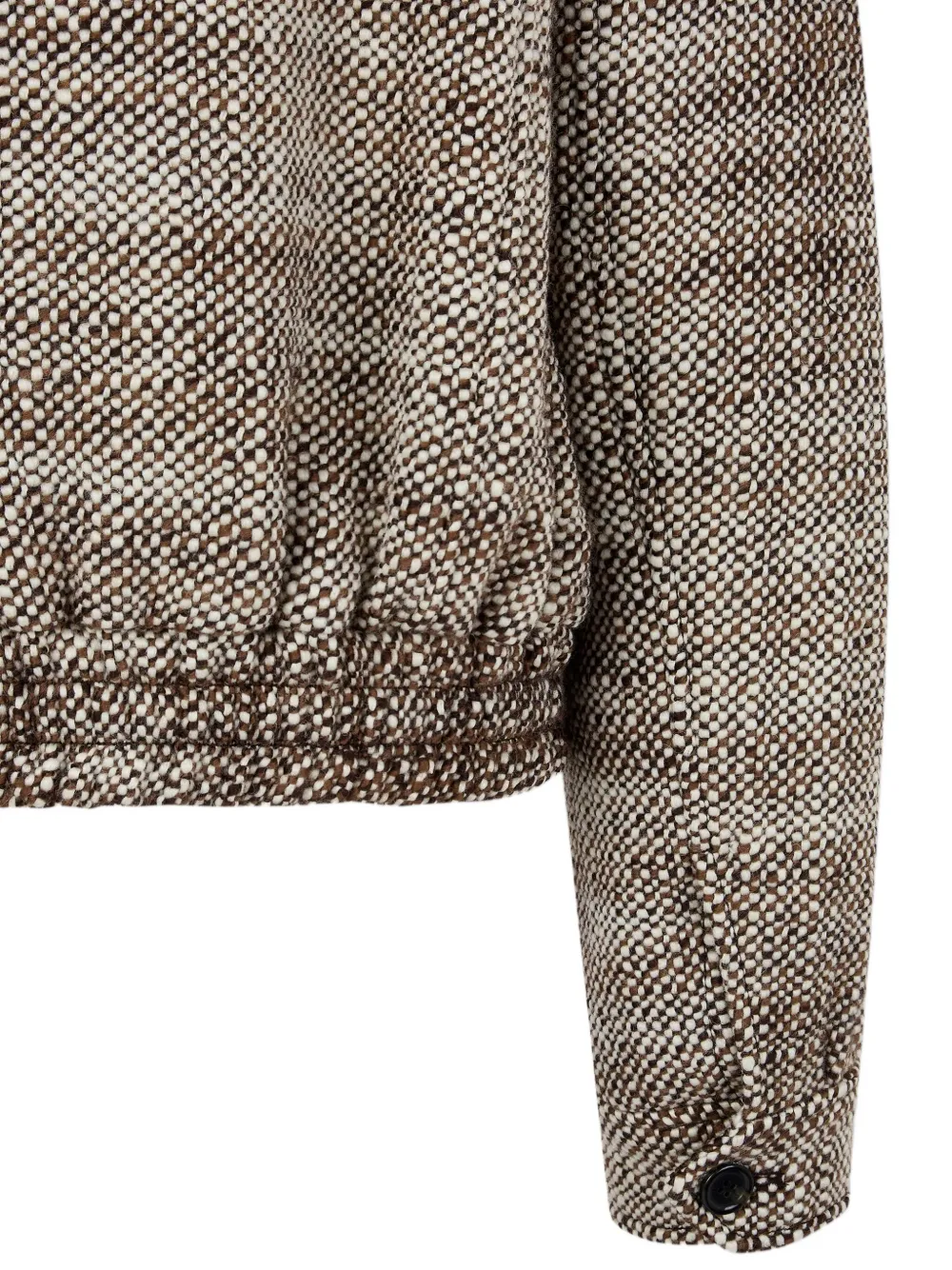 Studio Tomboy Corduroy-collar Jacket In Brown