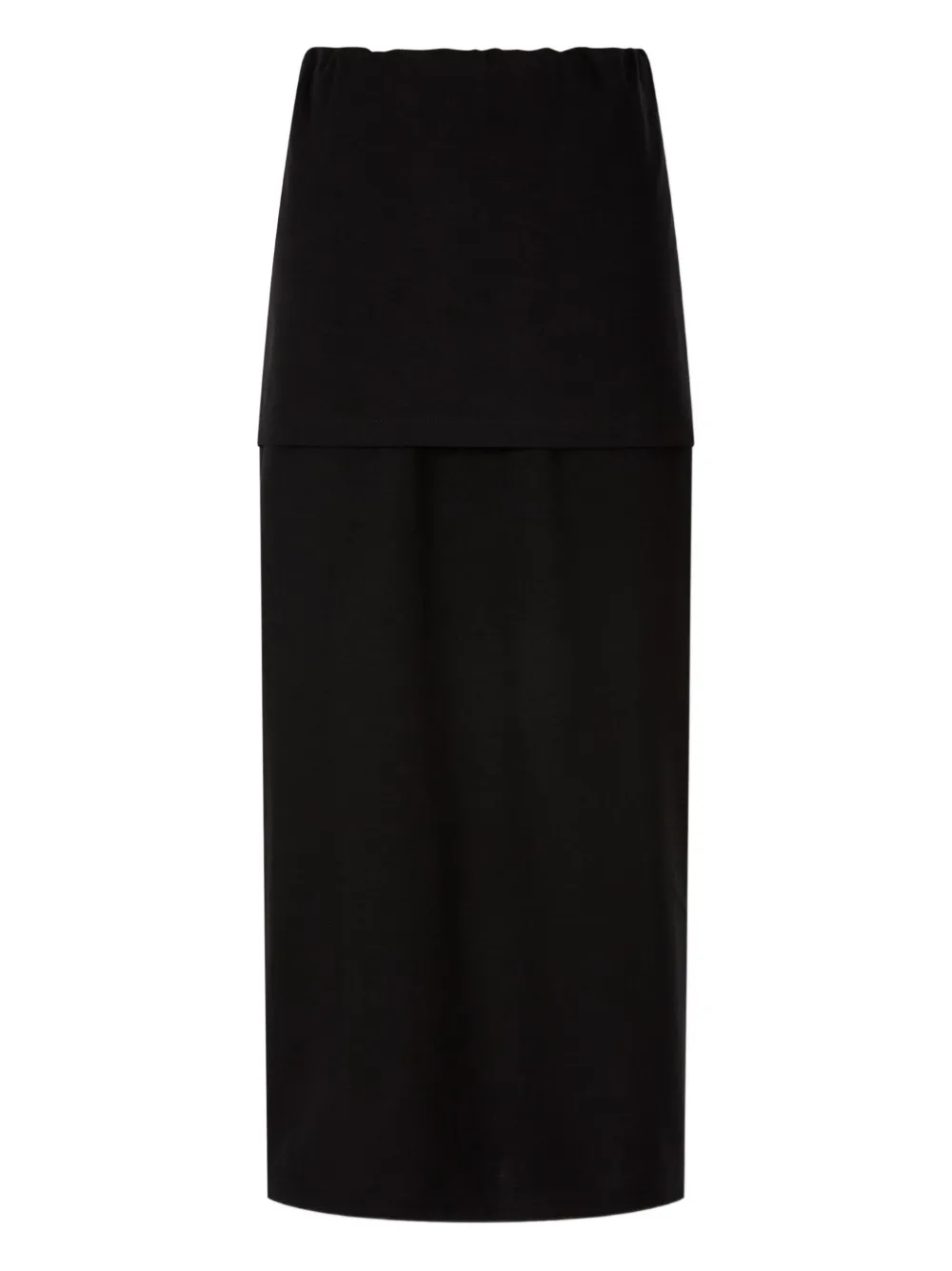 Studio Tomboy Layered Long Skirt In Multi