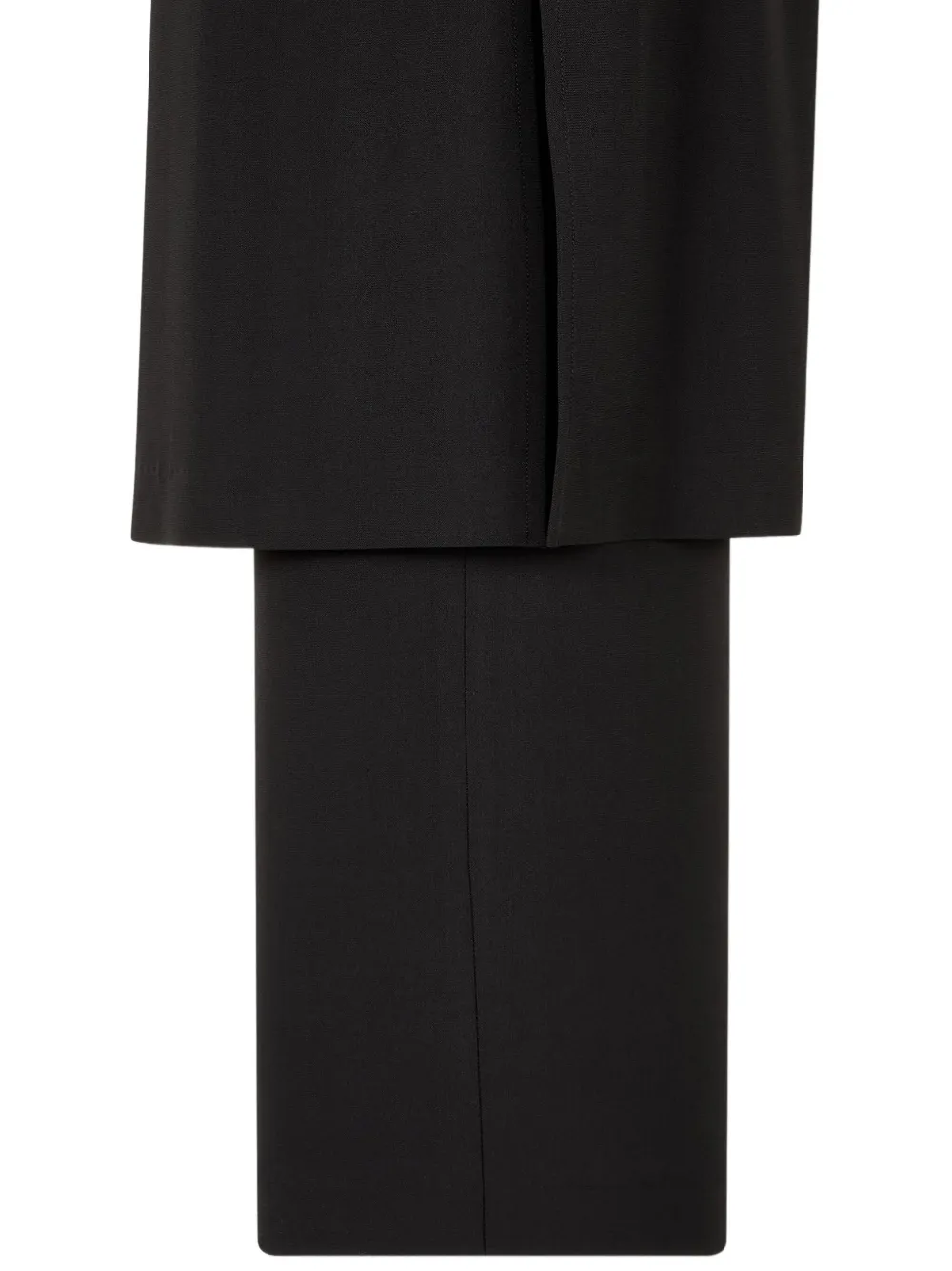 STUDIO TOMBOY Broek met wikkelrok Zwart