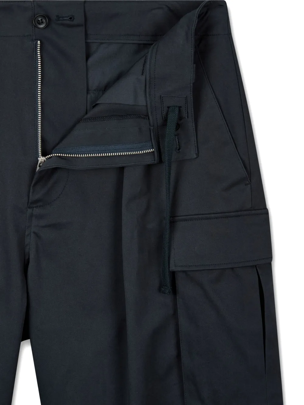 STUDIO TOMBOY Broek met cargo zak Blauw