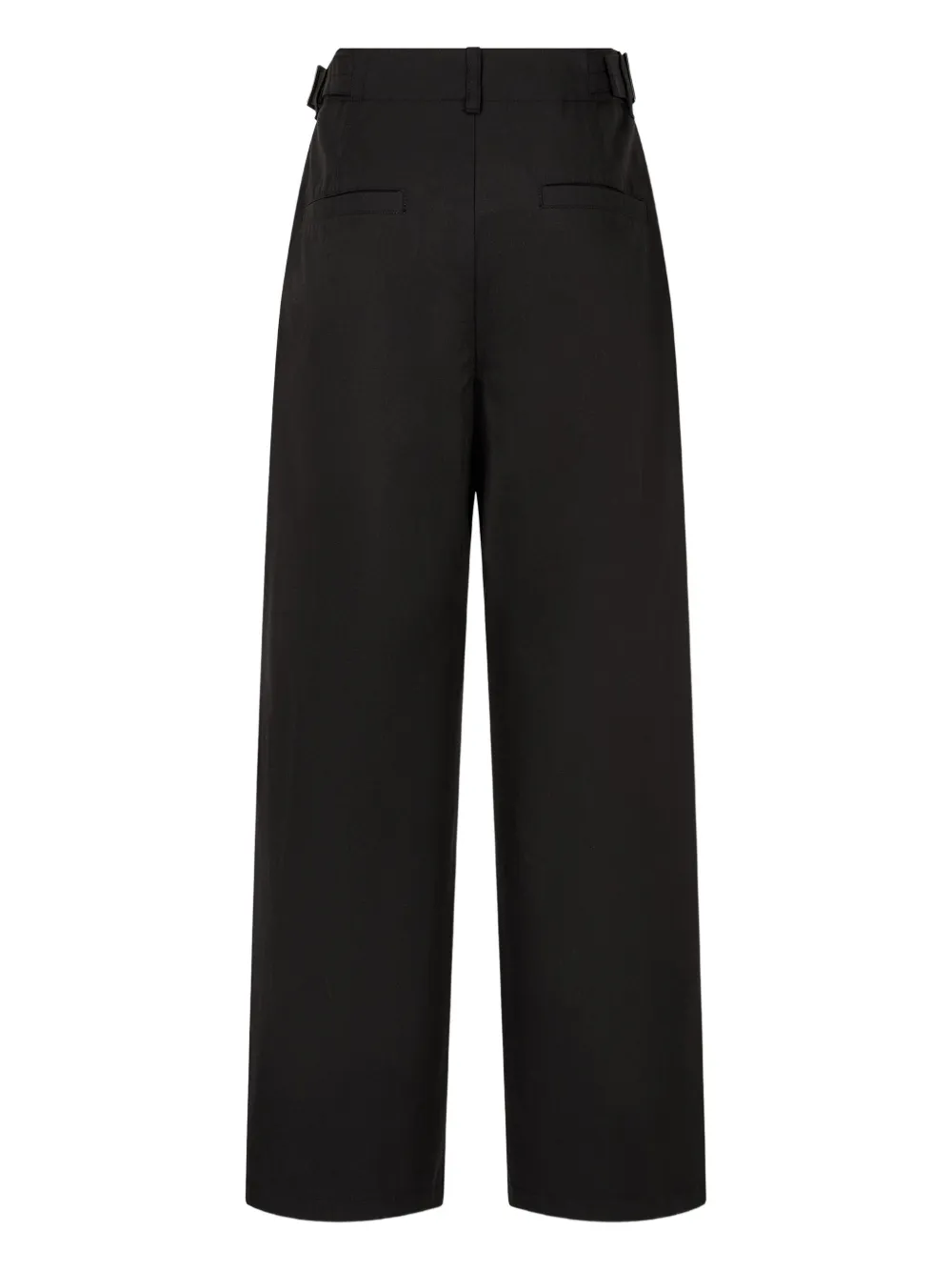 STUDIO TOMBOY Broek met geplooid detail - Zwart