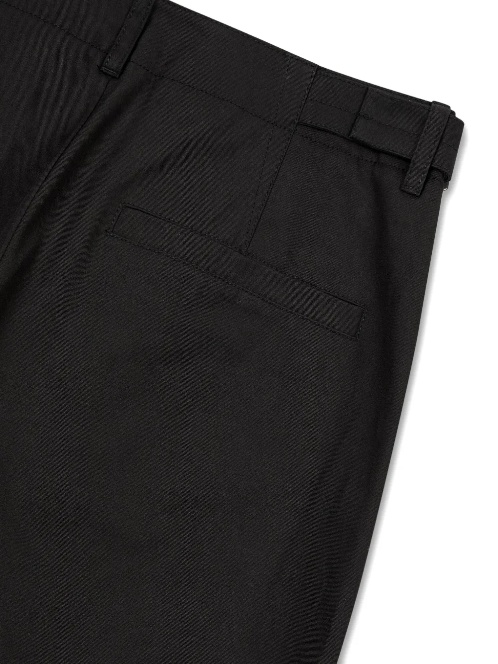 STUDIO TOMBOY Broek met geplooid detail Zwart