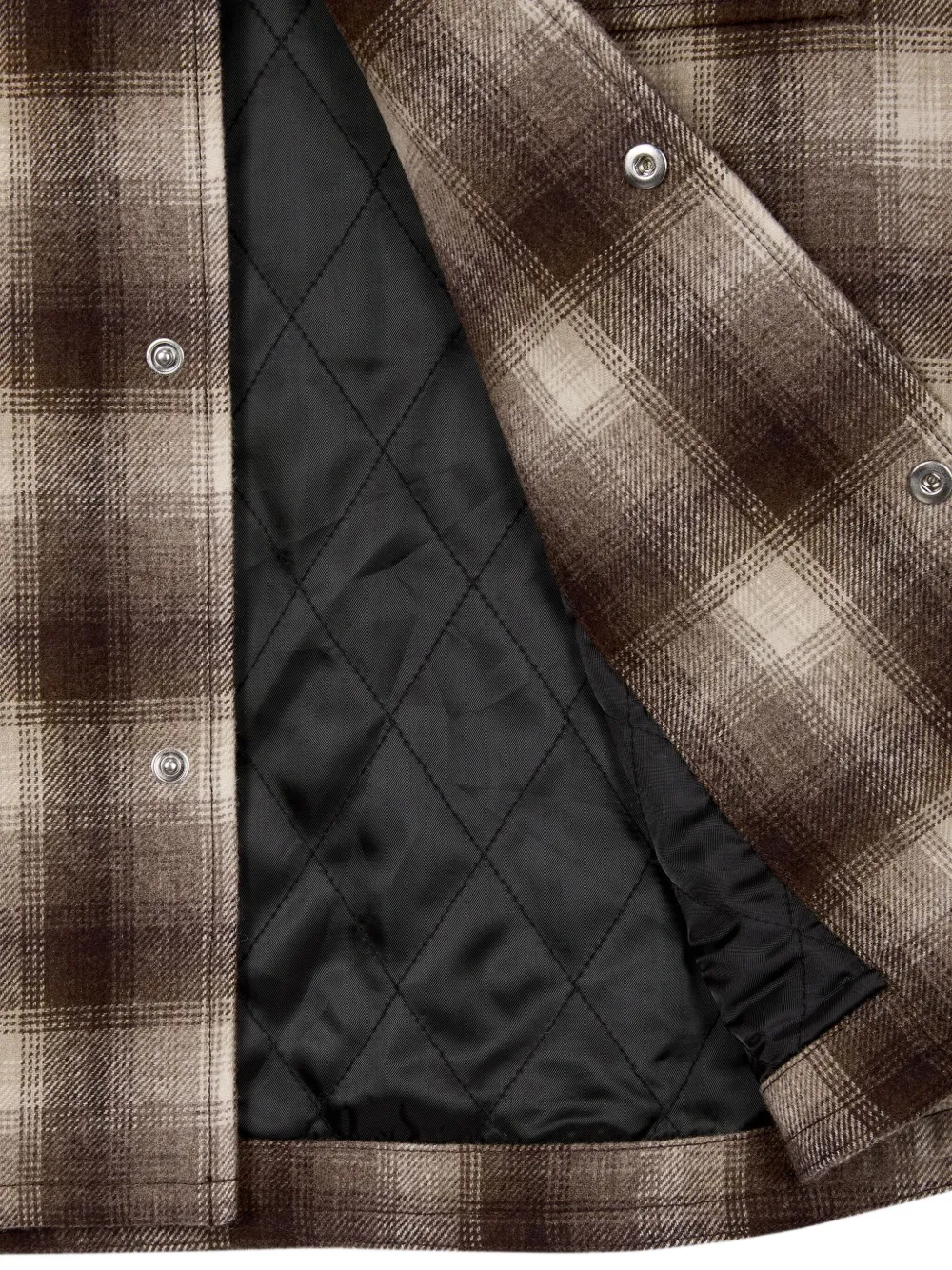 STUDIO TOMBOY Geruit overhemd Bruin