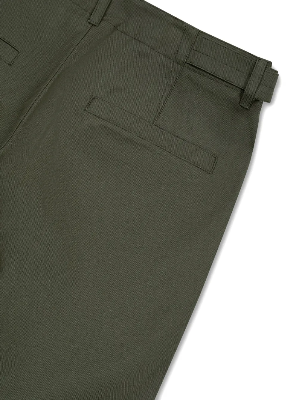 STUDIO TOMBOY Broek met geplooid detail Groen