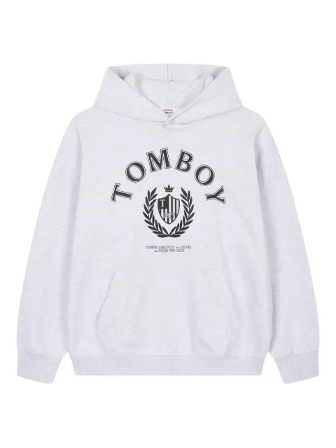 STUDIO TOMBOY University cotton hoodie
