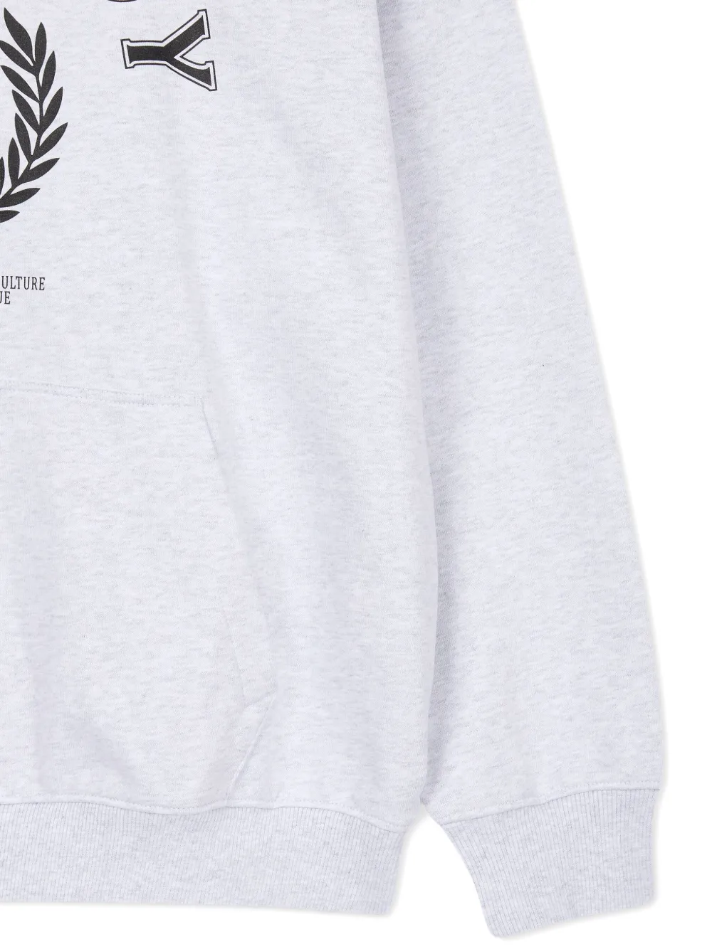 Studio Tomboy University Cotton Hoodie In White